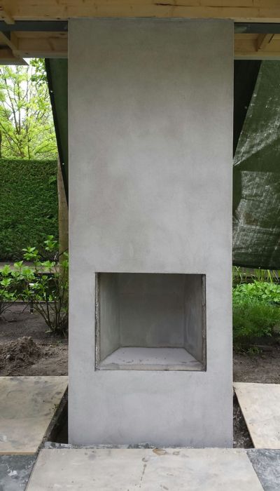 AMBACHTELIJK STUCWERK: Buitenhaard