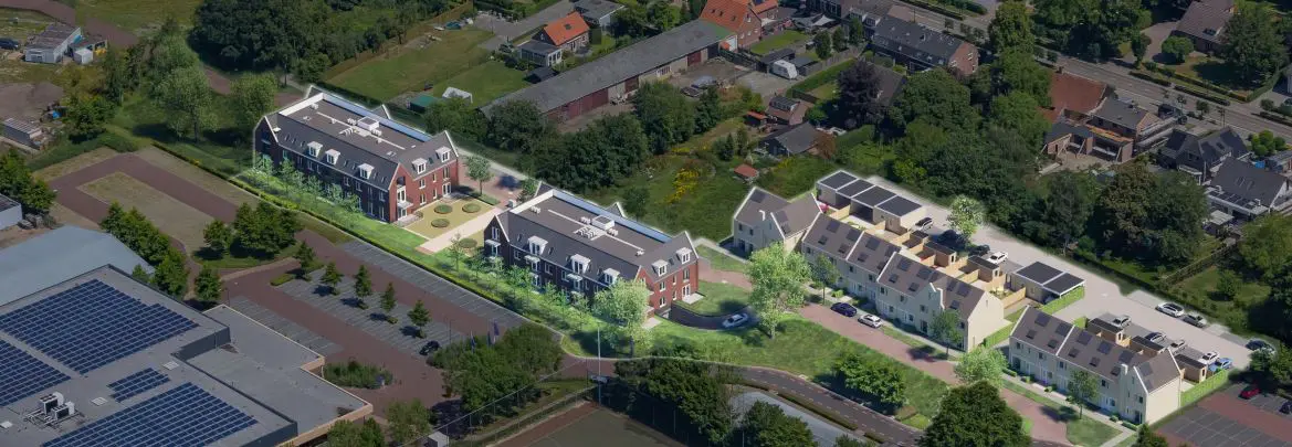 NIEUWBOUW: 32 appartementen en 16 woningen te Hilvarenbeek